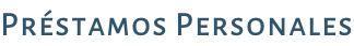 Préstamos Personales